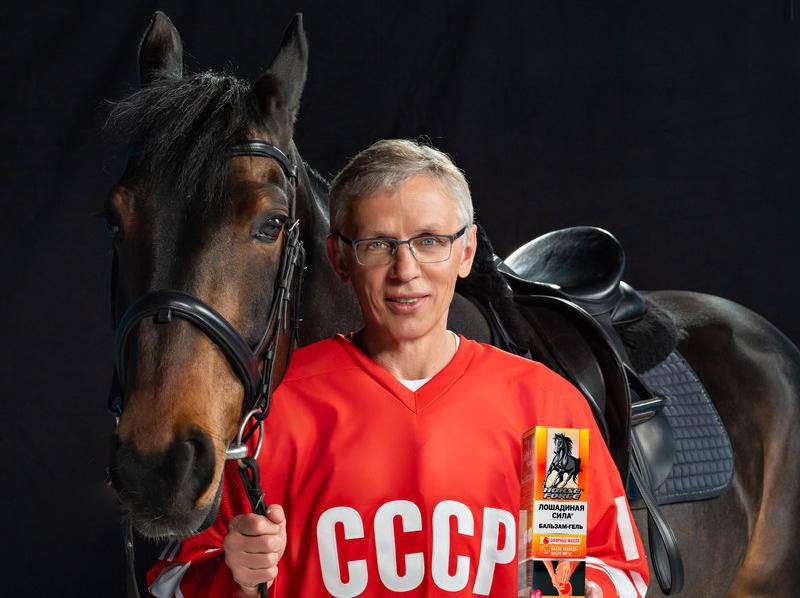 Обладатель Кубка Стэнли Игорь Ларионов — амбассадор бренда «Лошадиная сила»