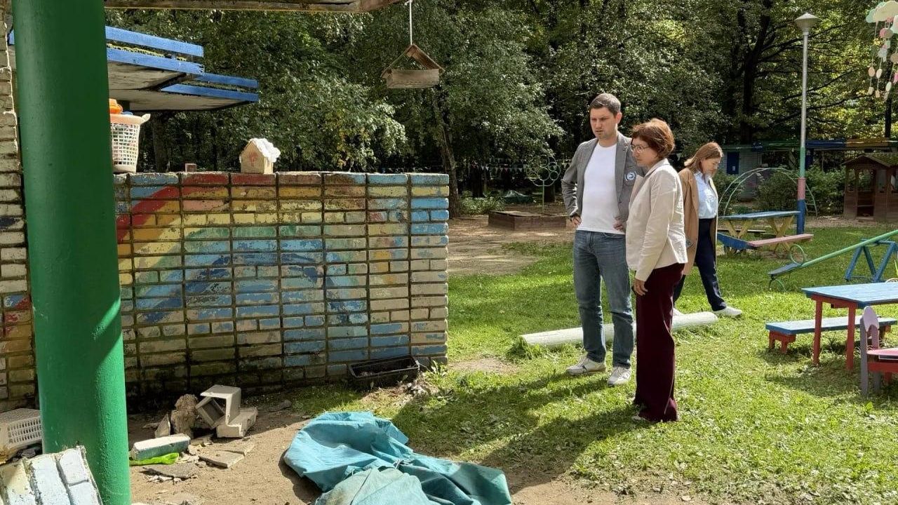 СК проводит проверку по факту обрушения веранды в детском саду Калужской области